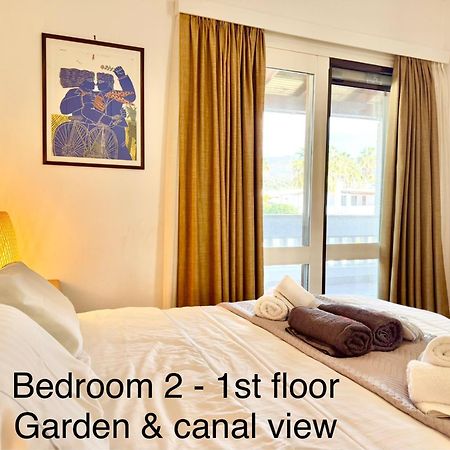 Villasonboard Dock Villa 3 Bed, 3 Bath, Canal, Greek Venice Porto Hydra Plépi Exteriör bild